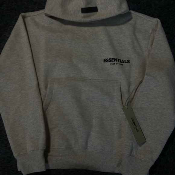 Essentials Light Gray Men's Sweater